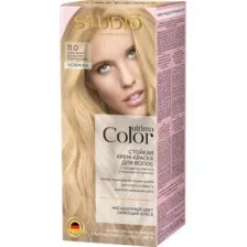 Крем-краска для волос Studio Professional Ultima Color тон 11.0 блонд очень яркий