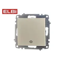 Выключатель 1-кл перекрестный, кремовый EL-BI Zena-Vega 609-010300-214