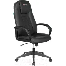 Кресло геймерское Бюрократ Zombie Viking 8 (искусственная кожа черный)