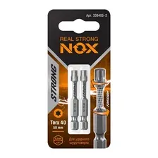 Бита Nox strong Torsion E6.3 tx-40-50