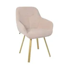Стул ROMEO 360, b03 CREAM LUX\золото