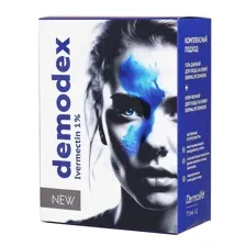 Комплекс средств для ухода за кожей от демодекоза DERMALIFE DEMODEX (гель от демодекоза дневной 75 мл + крем от демодекоза ночной 75 мл)