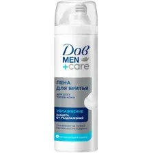 Пена для бритья Dove Men+Care Увлажняющая (200мл)