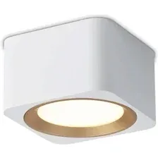 Точечный светильник Ambrella light Techno Spot TN70831 WH/GD (белый/золото)