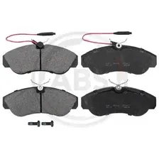 Тормозные колодки дисковые передняя ось A.B.S. 36884