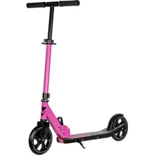 Двухколесный детский самокат Novatrack Polis Plastic 160P.POLIS.PN25 (розовый)