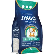 Наполнитель для кошачьего туалета Jingo Marselle Soap+Color Granules, 5 л