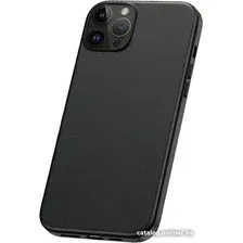 Чехол для телефона Baseus Fauxther для iPhone 15 Pro Max (черный)