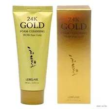 Пенка для умывания Lebelage 24k Gold Foam Cleansing (100мл)