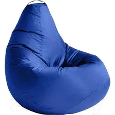 Кресло-мешок Kreslomeshki Груша Аnti-vandal XL / GA-120x85-SI (синий)