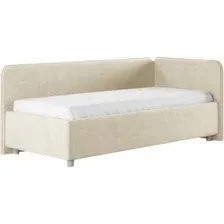 Кровать-тахта Сонум Capri R 90x200 (микровелюр кремовый)