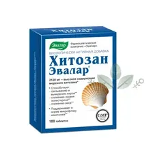 БАД Эвалар Хитозан (100 таблеток)