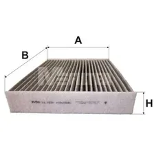 Салонный фильтр MFILTER K9098C