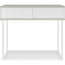 Туалетный столик без зеркала Shtabe Royal 5011 эко (макиато/белый)