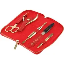 Набор для маникюра и педикюра Dewal 902RED (красный)