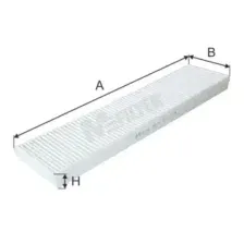 Салонный фильтр MFILTER K9175