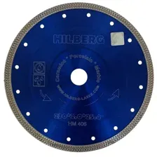 Диск алмазный отрезной 230×25,4/22,23 Hilberg Турбо ультратонкий х-тип HM406