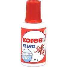 Жидкий корректор для текста Kores Fluid Soft Tip 66461.03 25 г