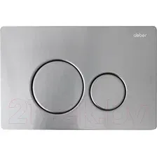 Кнопка для инсталляции Abber AC0121MCH (матовый хром)