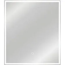 Шкаф с зеркалом для ванной Symbolite Квартет 60x80 (с подсветкой, сенсор на зеркале)