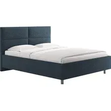 Кровать Сонум Omega 160x200 (кашемир синий)