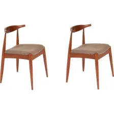Стул TetChair Bull мягкое сиденье (2шт, коричневый)