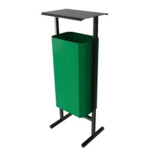 Урна уличная Allerd Стандарт 50л (зеленый)