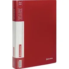 Папка для бумаг BRAUBERG 228683 (красный)