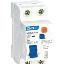 Дифференциальный автомат Chint NXBLE-63Y 1P+N 16А 10mA AС С 4.5kA 105524