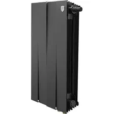 Биметаллический радиатор Royal Thermo PianoForte 500 Черный VR80 - 4 секций