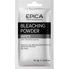 Порошок для осветления волос Epica Professional Bleaching Powder Белый саше (30г)