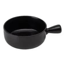 Супница керамическая, 21 см, серия ASIAN, черная, PERFECTO LINEA