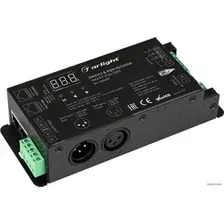 Декодер Arlight SMART-K56-DMX (230V, 3x1.5A, XLR3, 2.4G) 028450