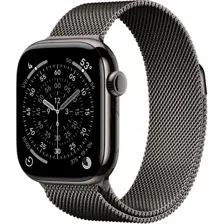 Apple Watch Series 11 LTE 46 мм (титановый корпус, сланец/сланец, миланская петля)