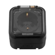 Розетка Bylectrica РА16-297 (черный)