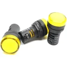 Лампа сигнальная Chint ND16-22DS/4 AC 230В (R) 593150 (желтый)
