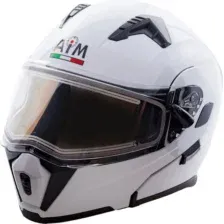 Мотошлем AIM JK906 906-007-XS (XS, белый глянец)