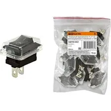 Выключатель проходной TDM Electric SQ0703-0021 (черный)