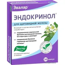 БАД Эвалар Эндокринол, 275 мг, 30 капс.