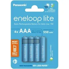 Аккумулятор Panasonic Eneloop Lite AAA BK-4LCCE/4CP (4 шт)
