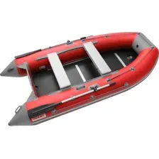 Моторная лодка Roger Boat Hunter Keel 3500 (малокилевая, красный/серый)