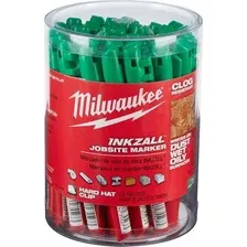 Набор маркеров строительных Milwaukee Inkzall 4932492127 (36 шт, зеленый)