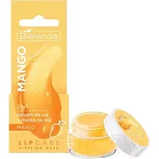 Бальзам для губ Bielenda Lip Care Манго Мания Бальзам-маска ночная 2в1 (10г)
