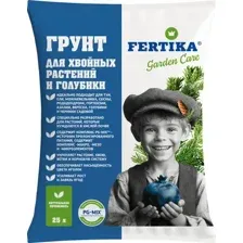 Грунт для растений Fertika Для хвойных культур и голубики (25л)