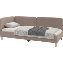 Кровать-тахта Mio Tesoro Шарлотта 735 90х200 (коричневый 874 Velutto 22)