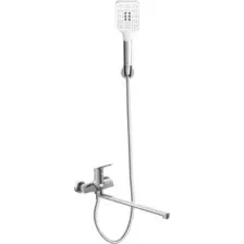Смеситель Cersanit Flavis 64093 с душевым гарнитуром Ferro 64085