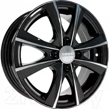 Литой диск SKAD Мальта Алмаз 15x6" 4x100мм DIA 60.1мм ET 45мм