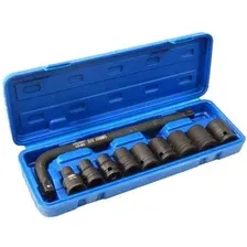 Набор трещотка с головками ForceKraft FK-4104-5MPB (10 предметов)