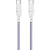 Кабель USB KEIZEN KZ-5289103, Type-C - Type-C, PD100W, 1 м, лиловый