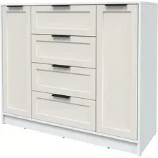 Тумба Интерлиния Концепт Тренд КТ-Т120 (белый платинум/кашемир)